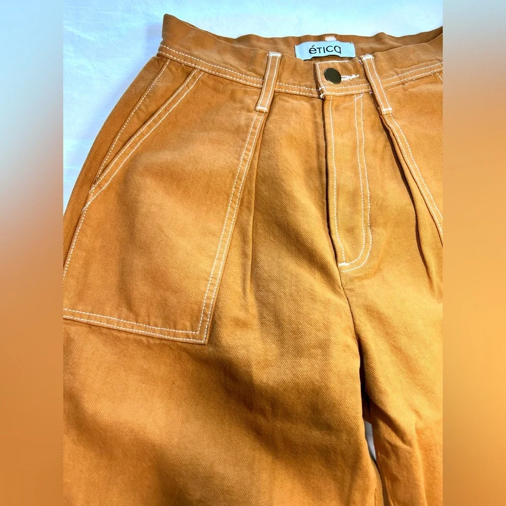 Erica workwear trousers Laura Turmeric orange pants size 27 - Picture 4 of 10